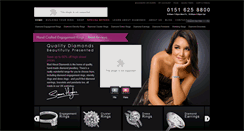 Desktop Screenshot of madaboutdiamonds.com